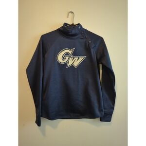 George Washington University Jacket‎ With Snap Collar Women's Medium